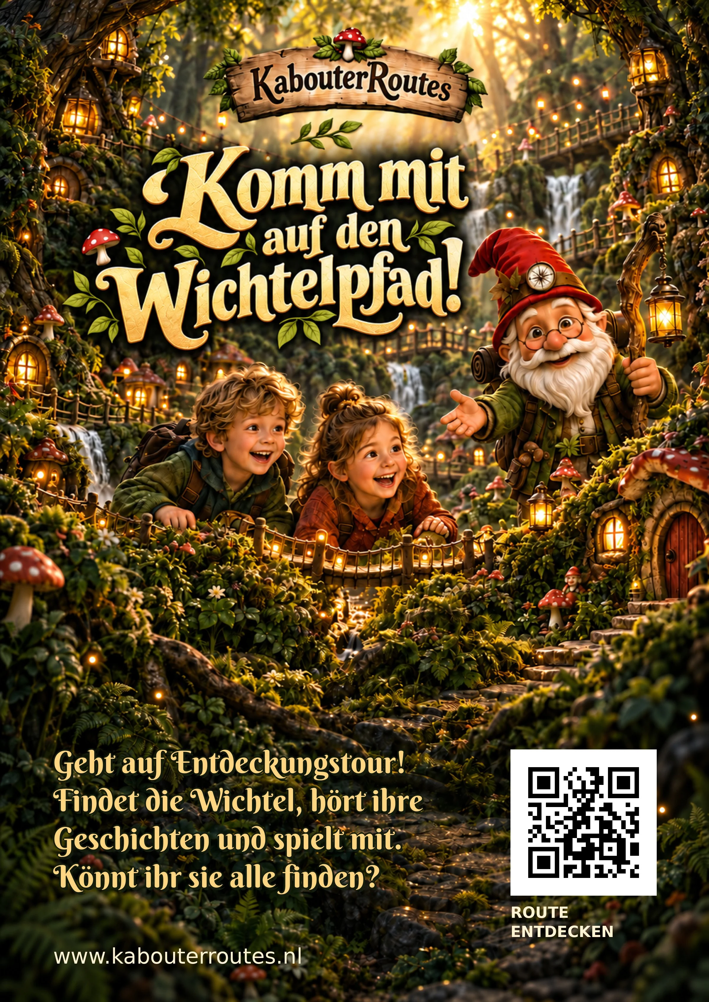 Hängen Sie Ihr Abenteuer auf