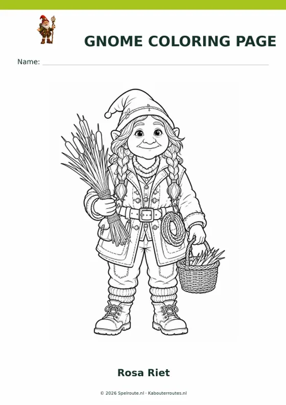 KabouterRoutes colouring page