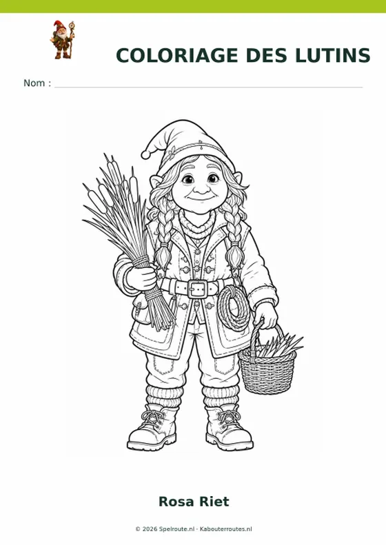 Coloriage KabouterRoutes